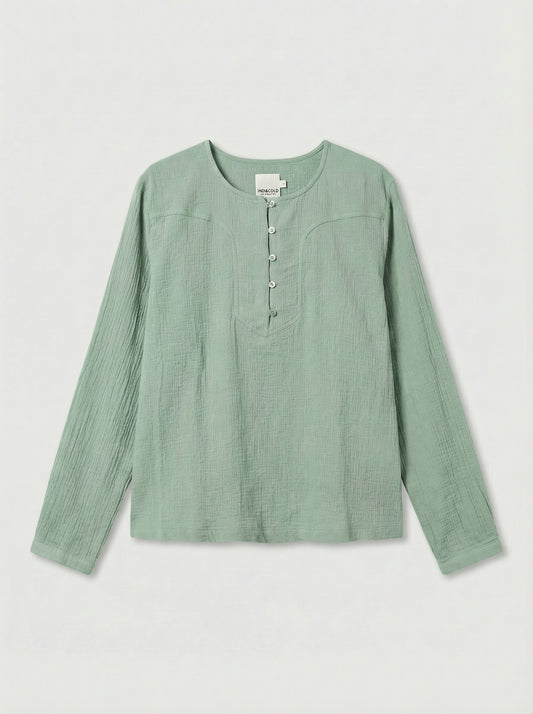 Blusa turquesa