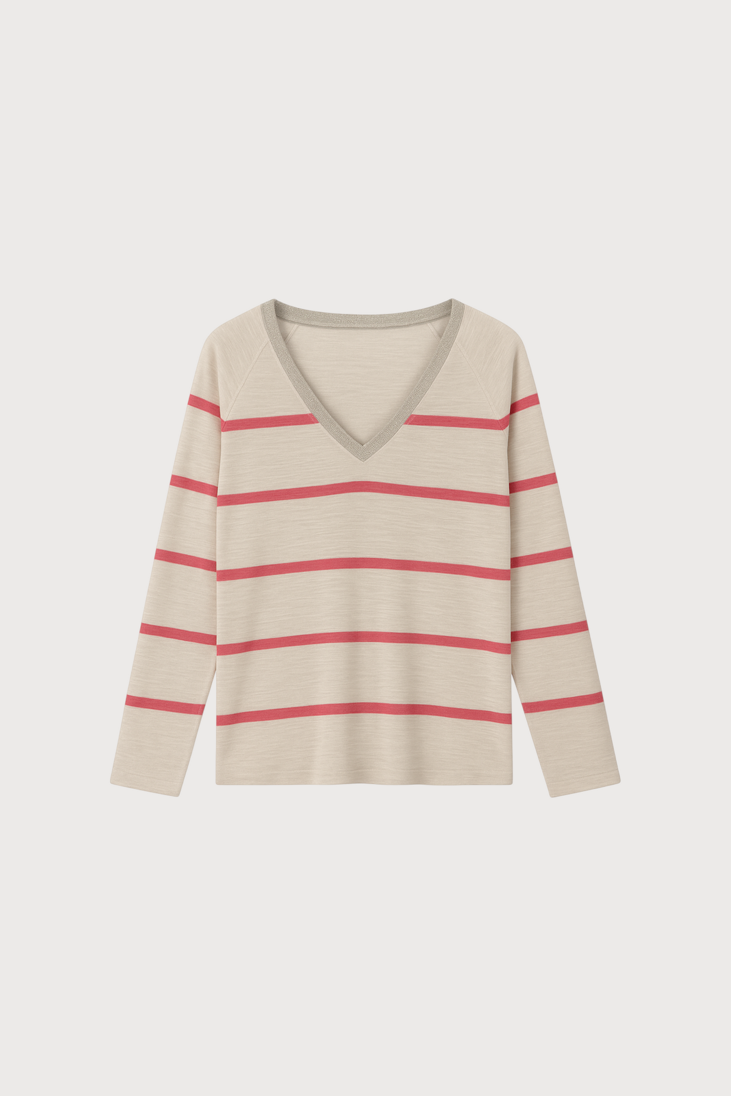 Red striped sweater